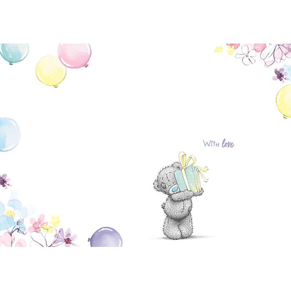 Just For You Me to You Bear Birthday Card Extra Image 1